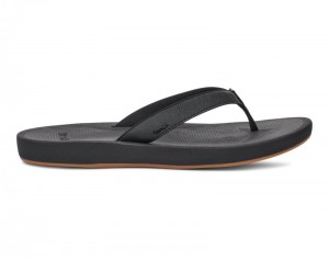 Sanuk Cosmic Shores Women Flip Flops Black,Sanuk Philippines | EX30-6710K5