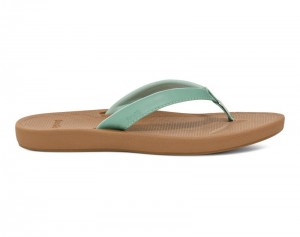 Sanuk Cosmic Shores Women Flip Flops Green,Sanuk Philippines | PT48-0498U3