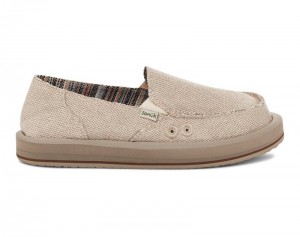 Sanuk Donna ST Hemp Women Loafers Beige,Sanuk Philippines | AN88-2898H5