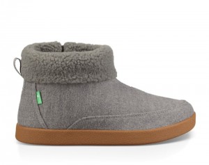 Sanuk New Bootah Women Winter Boots Grey,Sanuk Philippines | UE03-6873V6
