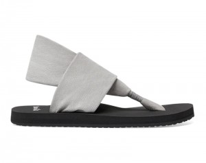 Sanuk Sling ST Women Sandals Grey,Sanuk Philippines | UO16-4586T0