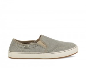 Sanuk Tideline Hemp Slip-on Men Sidewalk Surfers Grey,Sanuk Philippines | XT30-6800P8