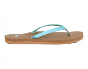 Sanuk Yoga Joy II Women Flip Flops Blue,Sanuk Philippines | EI18-4288D5