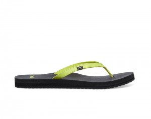Sanuk Yoga Joy Women Flip Flops Yellow,Sanuk Philippines | ZH61-0631T8